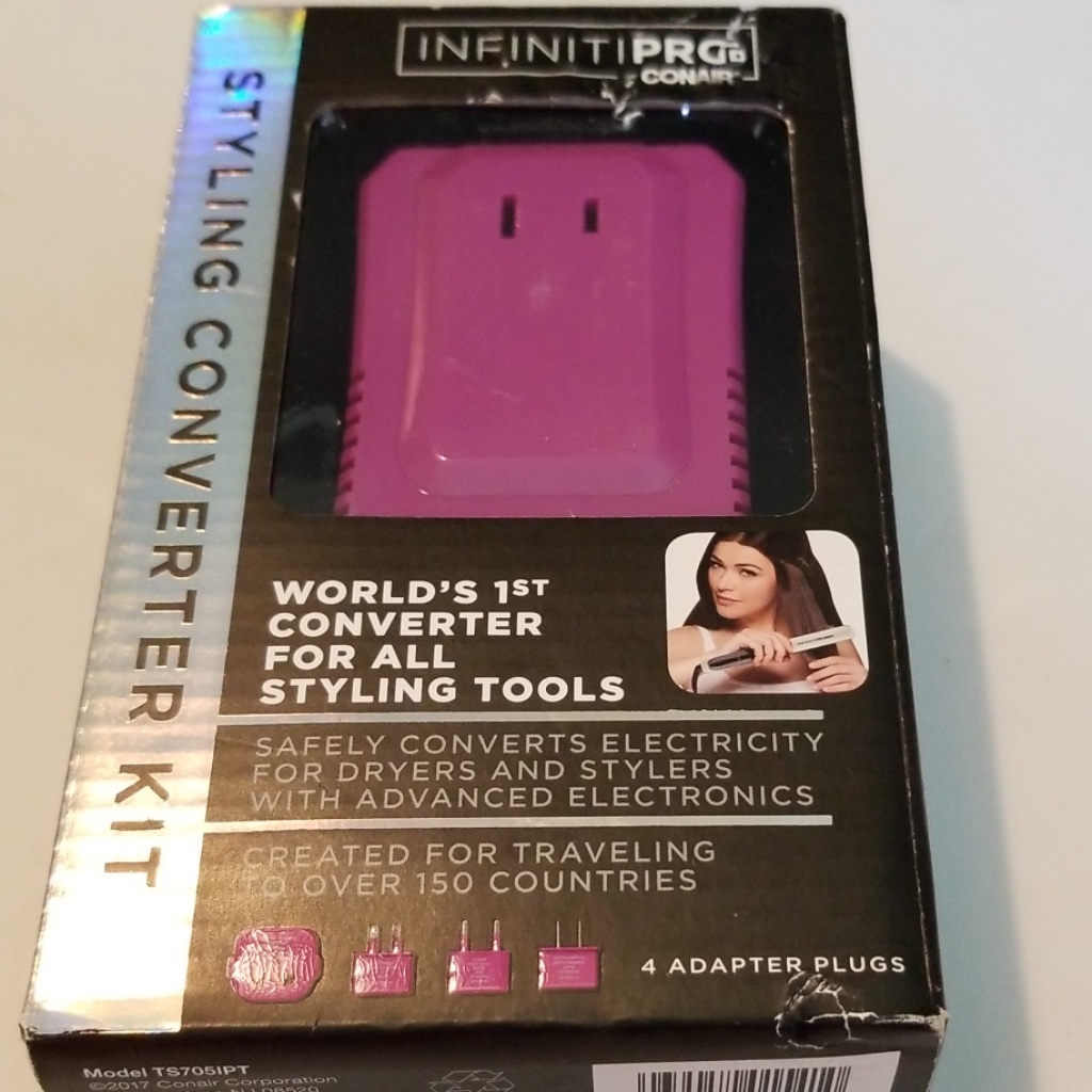 Infiniti Pro By Conair 5pc Styling Converter Kit